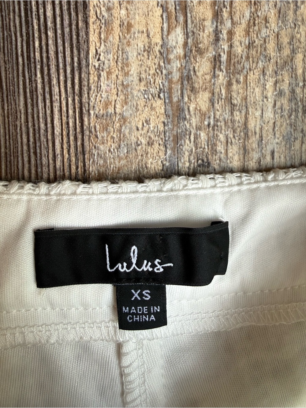 Lulus Exceptional Bliss White Crochet Lace High-Rise Pants XS - Picture 10 of 12